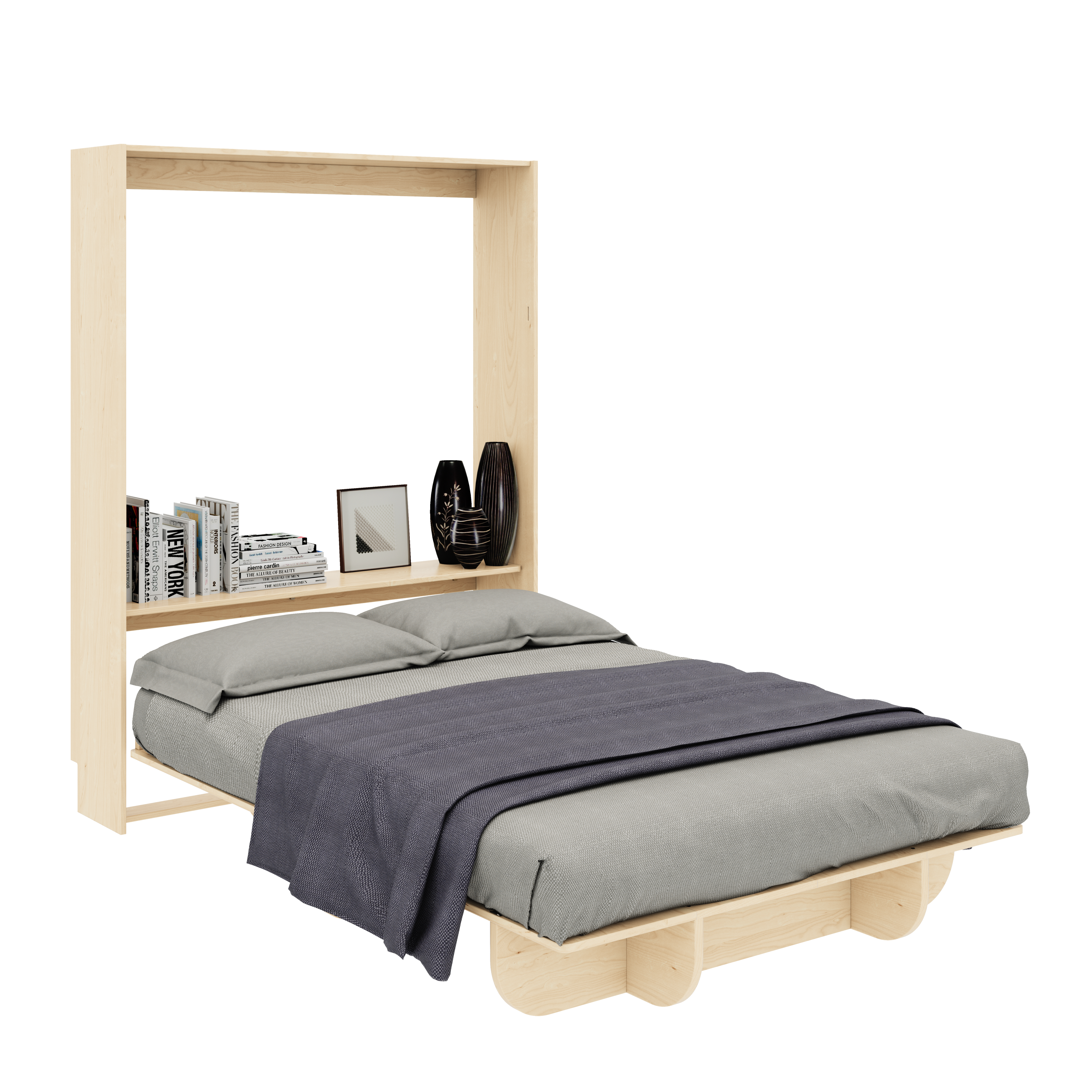 Lori Bed - Queen Vertical Murphy Bed